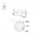 BALL BEARING SWIVEL CASTER WHEEL D.36 / 25Kg BALL BEARING SWIVEL CASTER WHEELS / 15-30 Kg